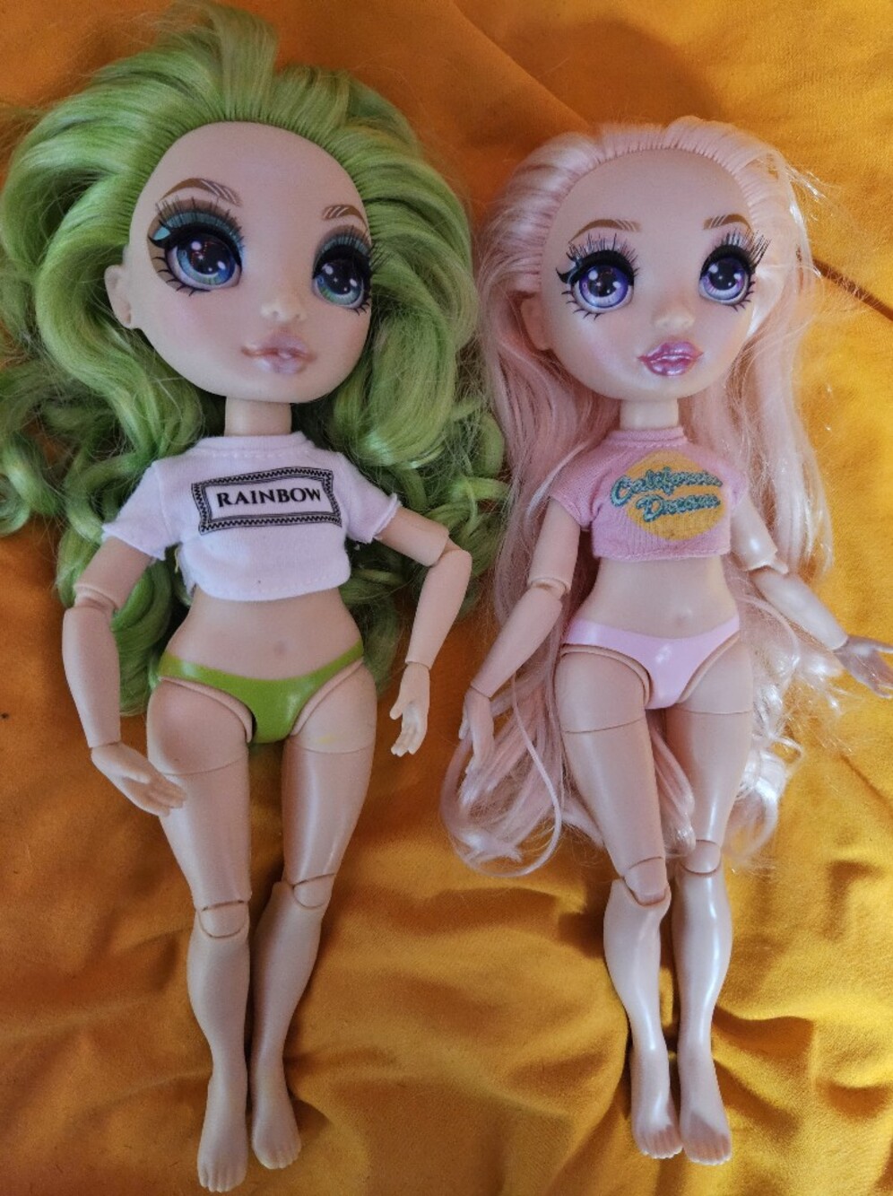 Jade Hunter & Bella Parker Rainbow High Doll Bundle
